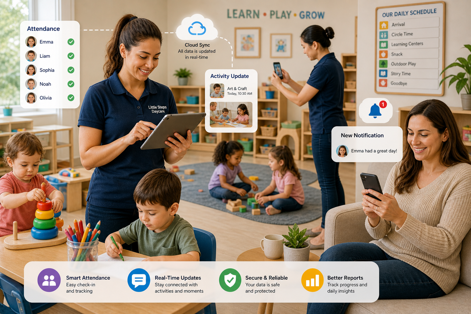 Benefits of Using Childcare Software